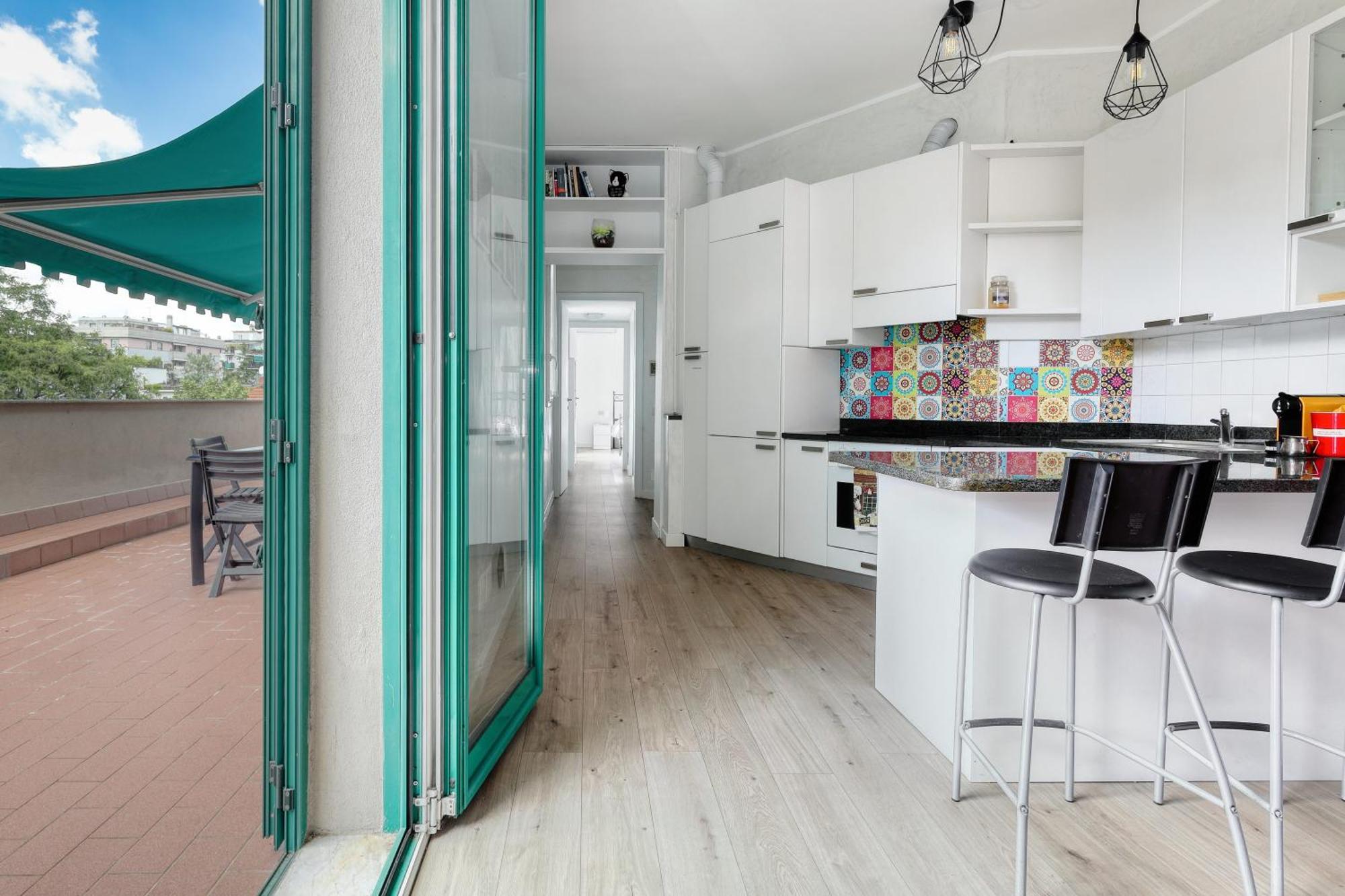 Rainbow House Via Dei Carafa Appartamento